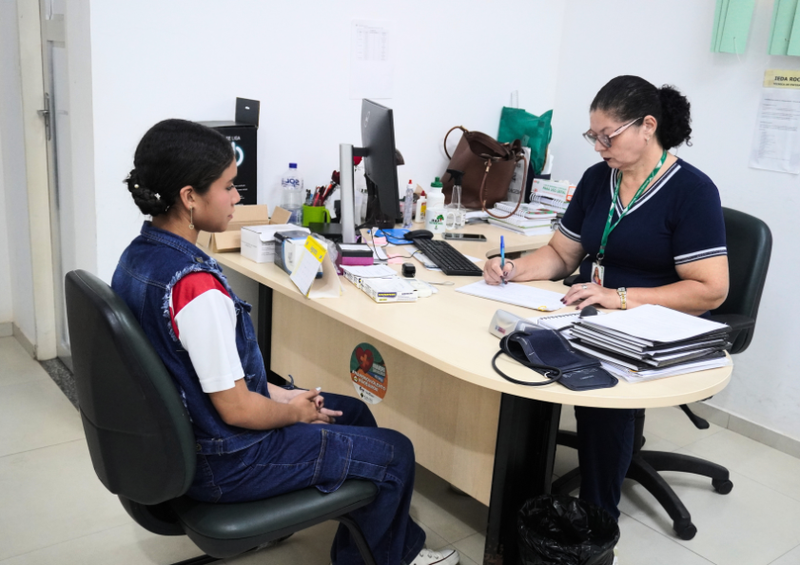 Atendimento do Setor de Saúde do Campus Macapá do Ifap | Foto: ComunicaTec/Agência Macapá
