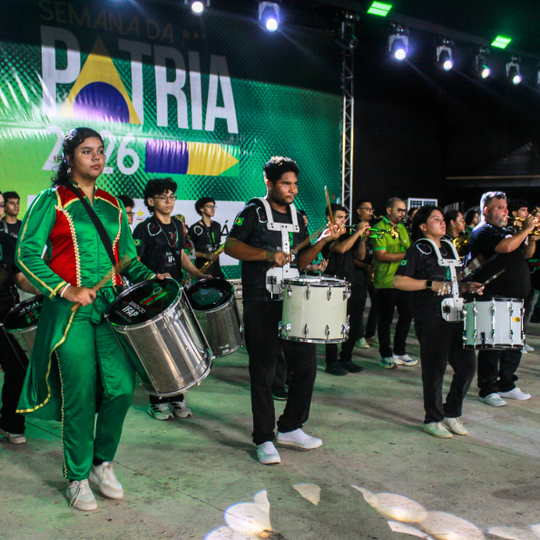 Banda do Campus Macapá faz apresentação em desfiles cívicos | Foto: Equipe de Mídia - Arquivo Banda